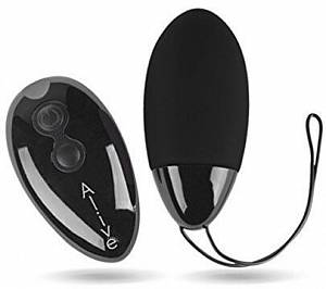 Виброяйцо Alive Magic Egg Max, черное