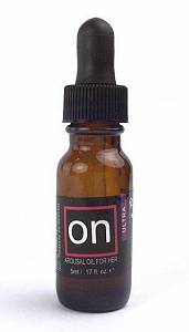 Возбуждающее масло для клитора с эффектом вибрации Sensuva On Arousal Oil Ultra, 5 мл