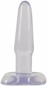 Анальная пробка Crystal Crear Medium Plug, прозрачная