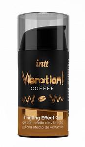 Жидкий вибратор intt Vibration Coffee - кофе, 15 мл