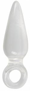 Насадка на палец для анальной стимуляции Finger Plug, прозрачная