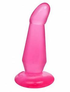 Анальная пробка на присоске Butt Hungry, красная