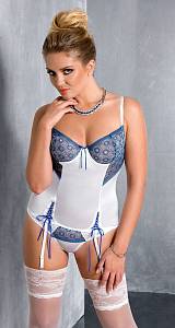 Корсет Passion Eleni 4XL/5XL, белый