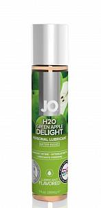 Съедобный лубрикант JO H2O Green Apple - яблоко, 30 мл