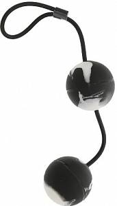 Вагинальные шарики Marbelized Duo Balls, черные