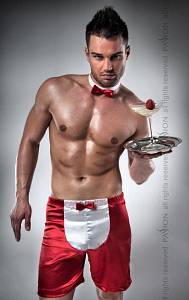 Костюм Официанта Passion 019 Short 2XL/3XL