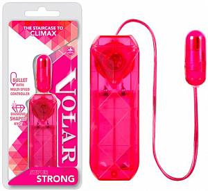 Виброяйцо Volar Super Strong, розовое