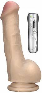 Вибратор RealStuff Vibrator III - 16,5 см, телесный