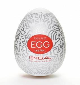 Мастурбатор Tenga Keith Haring EGG Party