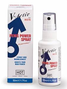 Возбуждающий спрей для мужчин V-Activ Penis Power Spray, 50 мл