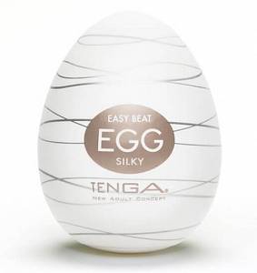 Мастурбатор Tenga Egg Silky - нежный шелк