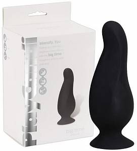 Анальная пробка Play Candi Big Time Small, черная