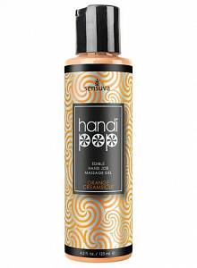 Вкусовой гель для мануальных и оральных ласк Sensuva Handipop Orange Creamsicle - апельсин, 125 мл