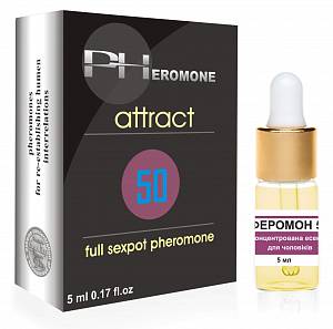 Эссенция феромонов для мужчин PHeromone Attract 50, 5 мл