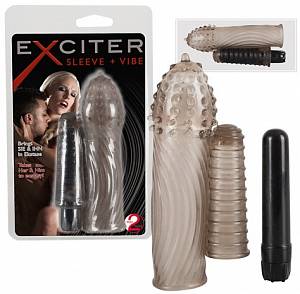 Насадка с вибрацией Exciter Sleeve + Vibe