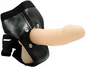 Страпон Jelly Dong Strap-on, телесный