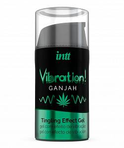 Жидкий вибратор Intt Vibration Ganjah, 15 мл