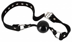 Кляп Wild Thing By Zado Leather Gag, черный