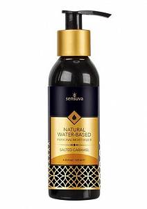 Лубрикант Sensuva Natural Water-Based Salted Caramel - соленая карамель, 125 мл