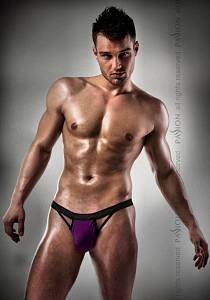 Мужские трусы Passion 006 Slip L/XL, фиолетовые