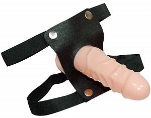 Полый страпон Lock & Load Strap-on Penis, телесный