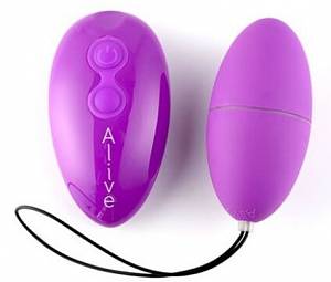 Виброяйцо Alive Magic Egg 2.0, фиолетовое