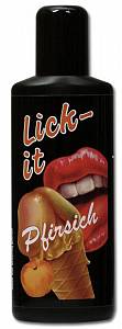 Оральная смазка Lick It Pfirsich - персик, 100 мл