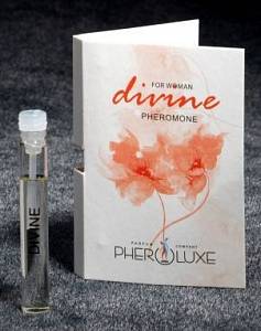 Пробник женских духов с феромонами Divine - Lacoste Pour Femme, 2 мл