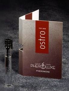 Пробник мужских духов с феромонами Ostro - Azzaro Chrome, 2 мл