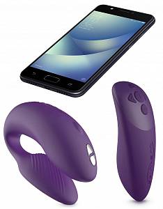 Вибратор для пар We-Vibe Chorus, фиолетовый