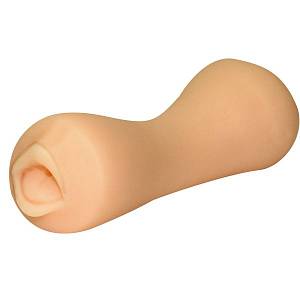 Двусторонний мастурбатор вагина-ротик Double Play Palm Smoocher