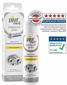 Силиконовый лубрикант для чувствительной кожи Pjur Med Premium Glide, 100 мл