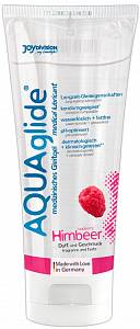 Оральный лубрикант Aqua Glide Raspberry - малина, 100 мл