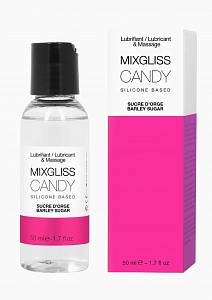 Силиконовый лубрикант MixGliss Candy Barley Sugar - сладкая вата, 50 мл