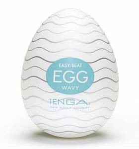 Мастурбатор Tenga Egg Wavy - волнистый