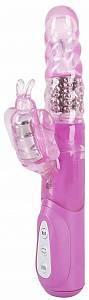 Rabbit вибратор Exotik Butterfly, розовый