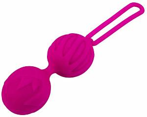 Вагинальные шарики Geisha Lastic Balls Magenta - L, фуксия