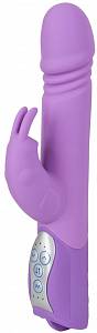 Вибратор кролик Smile Push Vibrator, сиреневый