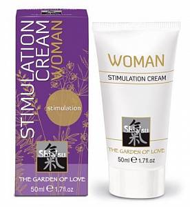 Возбуждающий крем для женщин Shiatsu Geisha‘s Dream Stimulating Cream, 50 мл