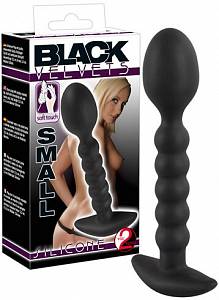 Анальный стимулятор Black Velvets Small, черный