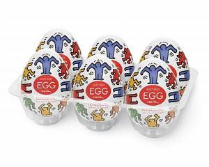 Набор мастурбаторов Tenga Keith Haring EGG Dance