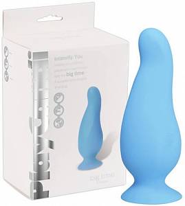 Анальная пробка Play Candi Big Time Medium, голубая