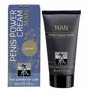 Крем для усиления эрекции Shiatsu Man Penis Power Cream, 50 мл