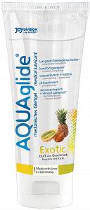Оральный лубрикант Aqua Glide Exotic - экзотические фрукты, 100 мл
