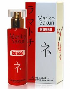 Женские духи с феромонами Mariko Sakuri Rosso, 50 мл