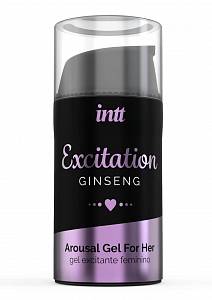 Возбуждающий гель Intt Excitation Ginseng - женьшень, 15 мл