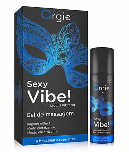 Жидкий вибратор для клитора Orgie Sexy Vibe Liquid Vibrator, 15 мл