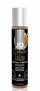 Съедобный лубрикант JO Gelato Creme Brulee - крем-брюле, 30 мл
