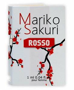 Пробник женских духов с феромонами Mariko Sakuri Rosso, 1 мл