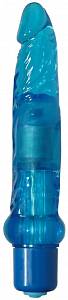 Анальный вибратор Jelly Anal, голубой